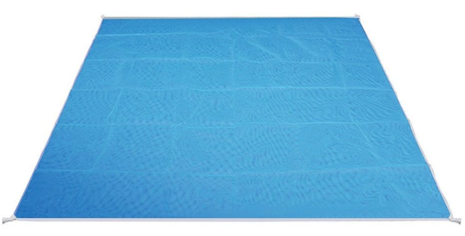 Rogojina/Plasa care indeparteaza nisipul, 200x150 cm, Albastru